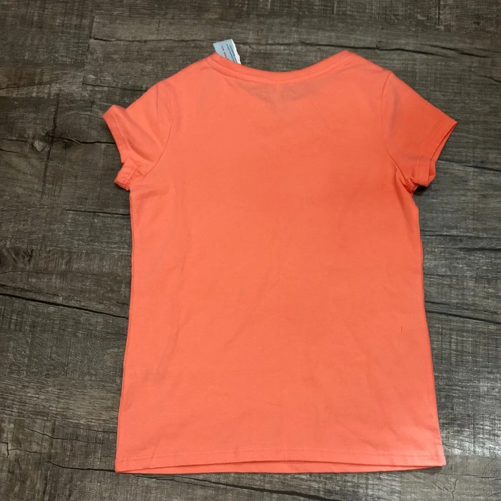 Cat Jack Orange Birthday‎ Wishes T Shirt Girls Size 4 5 Toddler Kids